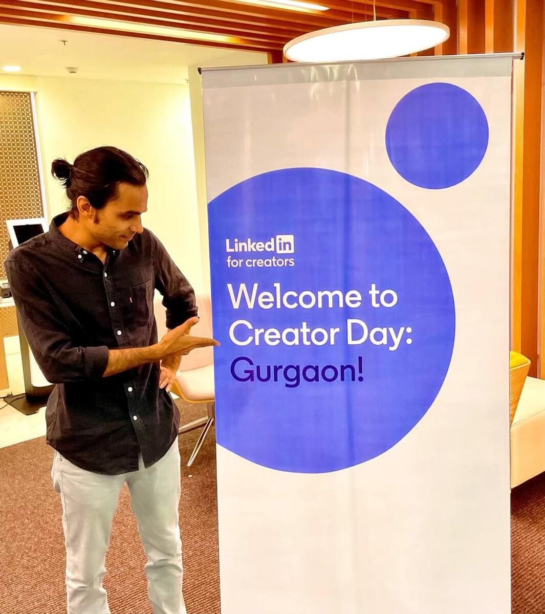 Vedang Vatsa speaking at engagement 26